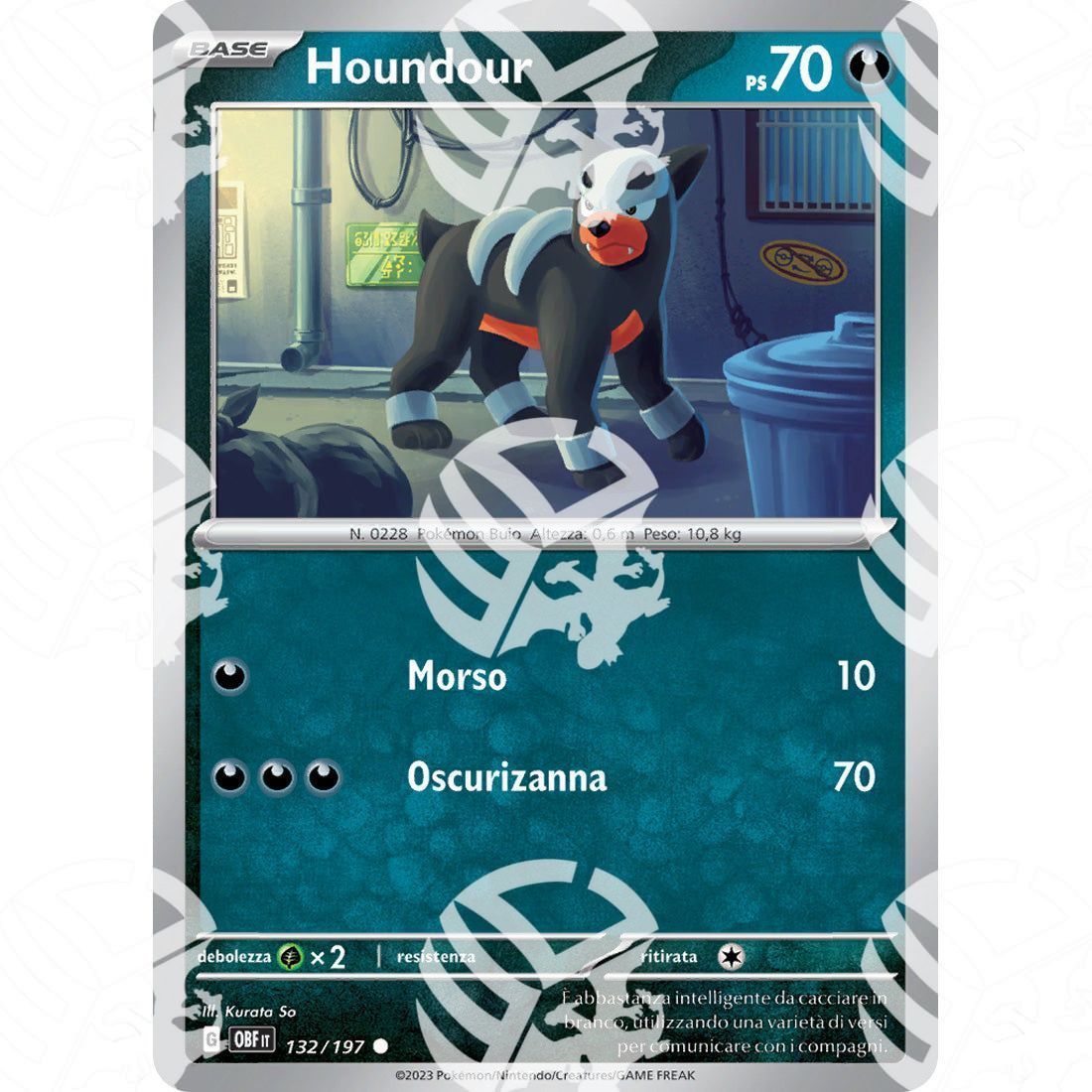 Ossidiana Infuocata - Houndour - 132/197 - Warcard - Ossidiana Infuocata - Houndour - 132/197 i prezzi più bassi sul mercato, solo da www.warcardshop.com! Carte singole, box, buste e mazzi.