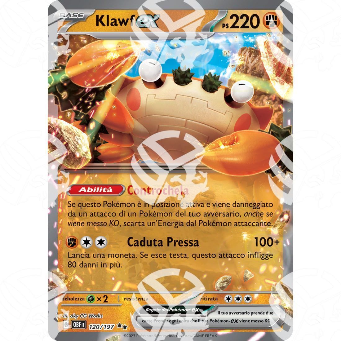Ossidiana Infuocata - Klawf ex - 120/197 - Warcard - Ossidiana Infuocata - Klawf ex - 120/197 i prezzi più bassi sul mercato, solo da www.warcardshop.com! Carte singole, box, buste e mazzi.