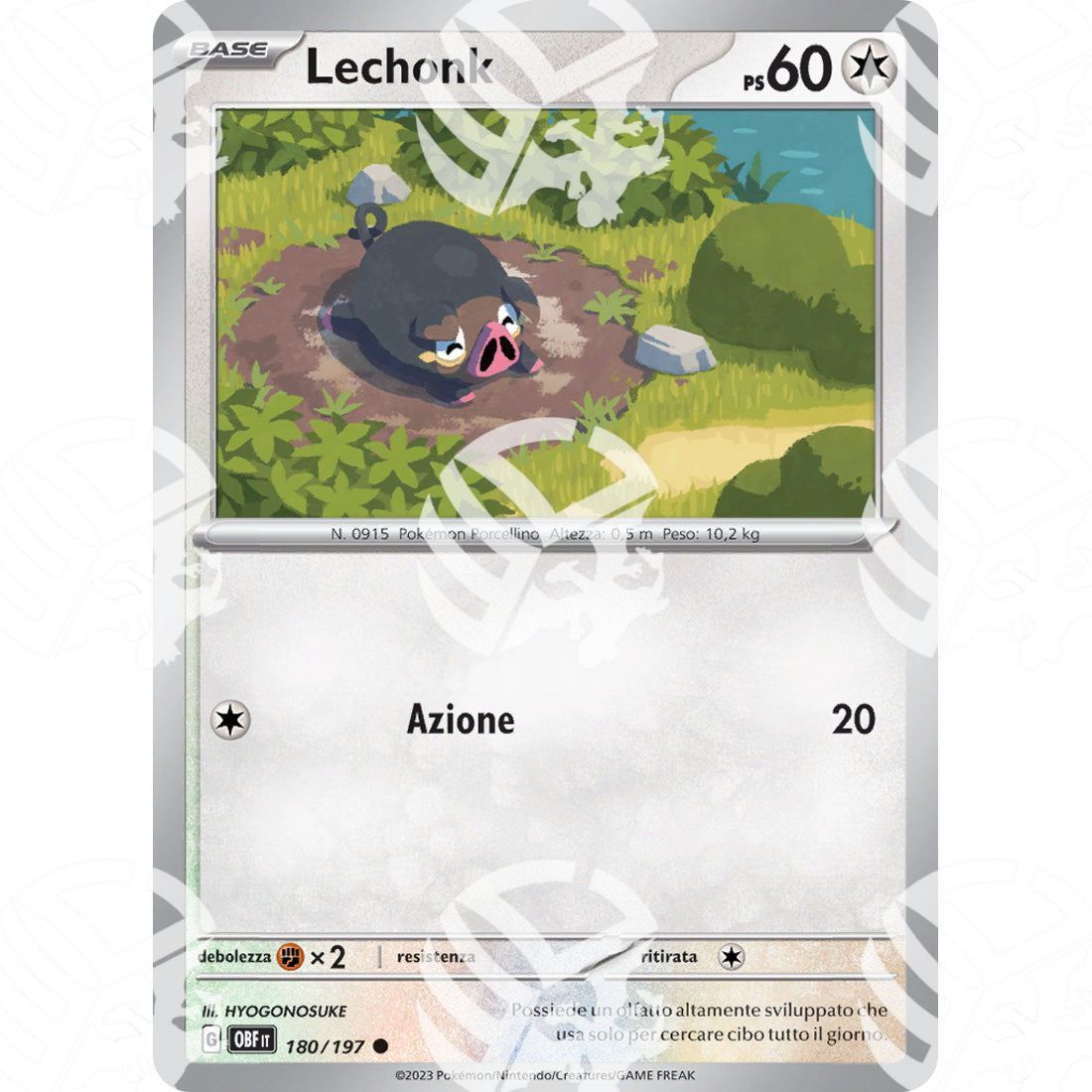 Ossidiana Infuocata - Lechonk - 180/197 - Warcard - Ossidiana Infuocata - Lechonk - 180/197 i prezzi più bassi sul mercato, solo da www.warcardshop.com! Carte singole, box, buste e mazzi.