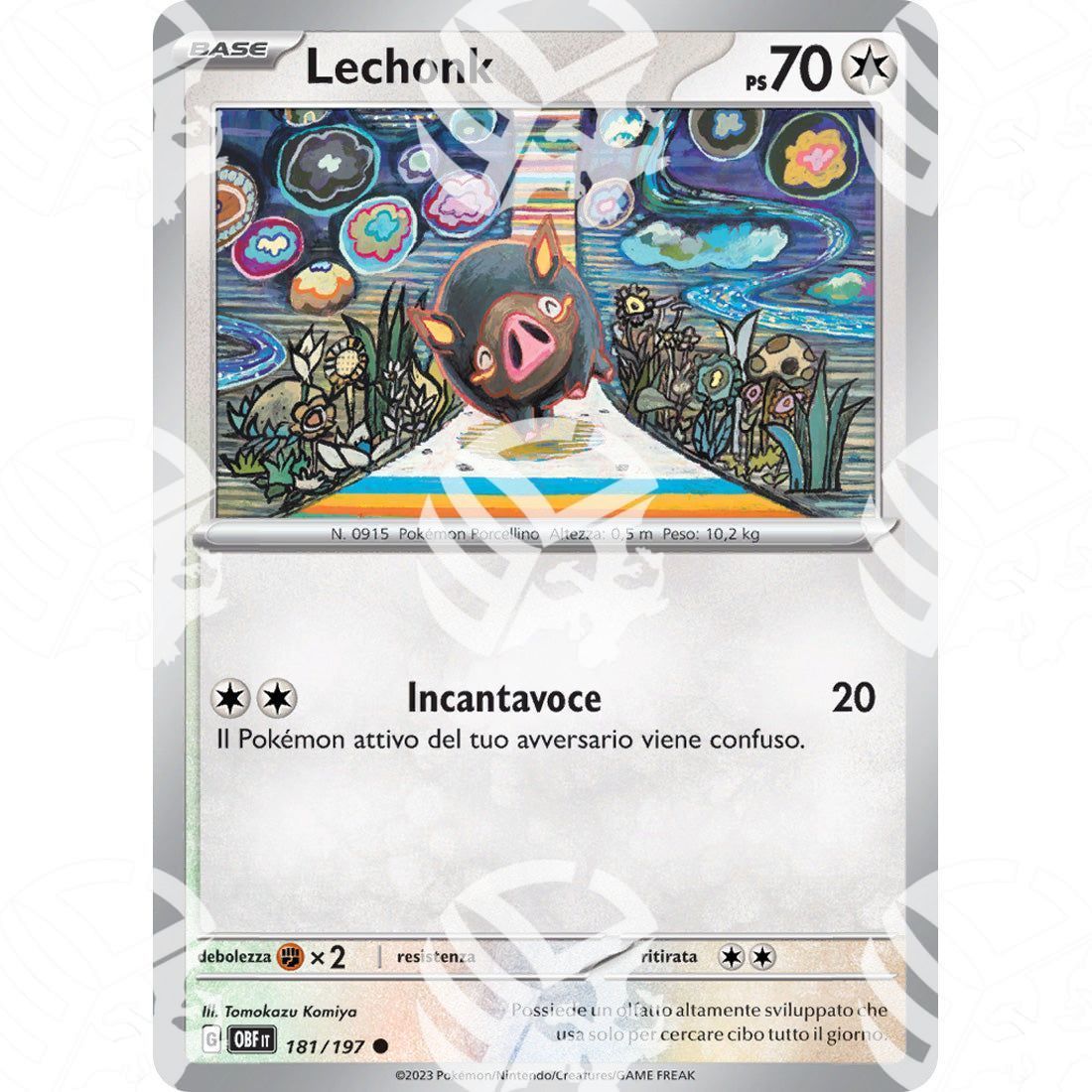 Ossidiana Infuocata - Lechonk - 181/197 - Warcard - Ossidiana Infuocata - Lechonk - 181/197 i prezzi più bassi sul mercato, solo da www.warcardshop.com! Carte singole, box, buste e mazzi.