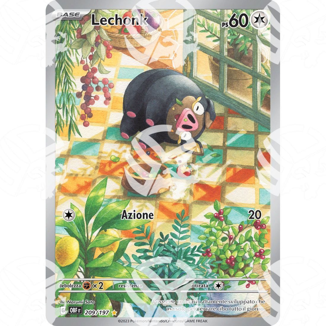 Ossidiana Infuocata - Lechonk - Special Illustration Rare 209/197 - Warcard - Ossidiana Infuocata - Lechonk - Special Illustration Rare 209/197 i prezzi più bassi sul mercato, solo da www.warcardshop.com! Carte singole, box, buste e mazzi.