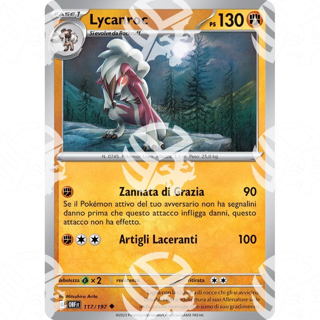 Ossidiana Infuocata - Lycanroc - 117/197 - Warcard - Ossidiana Infuocata - Lycanroc - 117/197 i prezzi più bassi sul mercato, solo da www.warcardshop.com! Carte singole, box, buste e mazzi.