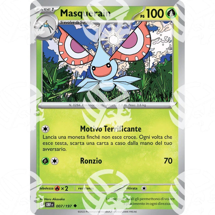 Ossidiana Infuocata - Masquerain - 007/197 - Warcard - Ossidiana Infuocata - Masquerain - 007/197 i prezzi più bassi sul mercato, solo da www.warcardshop.com! Carte singole, box, buste e mazzi.