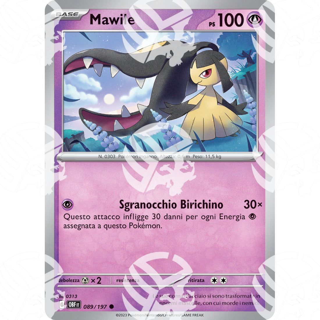 Ossidiana Infuocata - Mawile - 089/197 - Warcard - Ossidiana Infuocata - Mawile - 089/197 i prezzi più bassi sul mercato, solo da www.warcardshop.com! Carte singole, box, buste e mazzi.