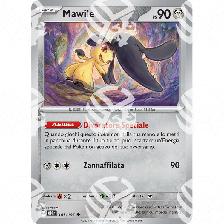 Ossidiana Infuocata - Mawile - 143/197 - Warcard - Ossidiana Infuocata - Mawile - 143/197 i prezzi più bassi sul mercato, solo da www.warcardshop.com! Carte singole, box, buste e mazzi.