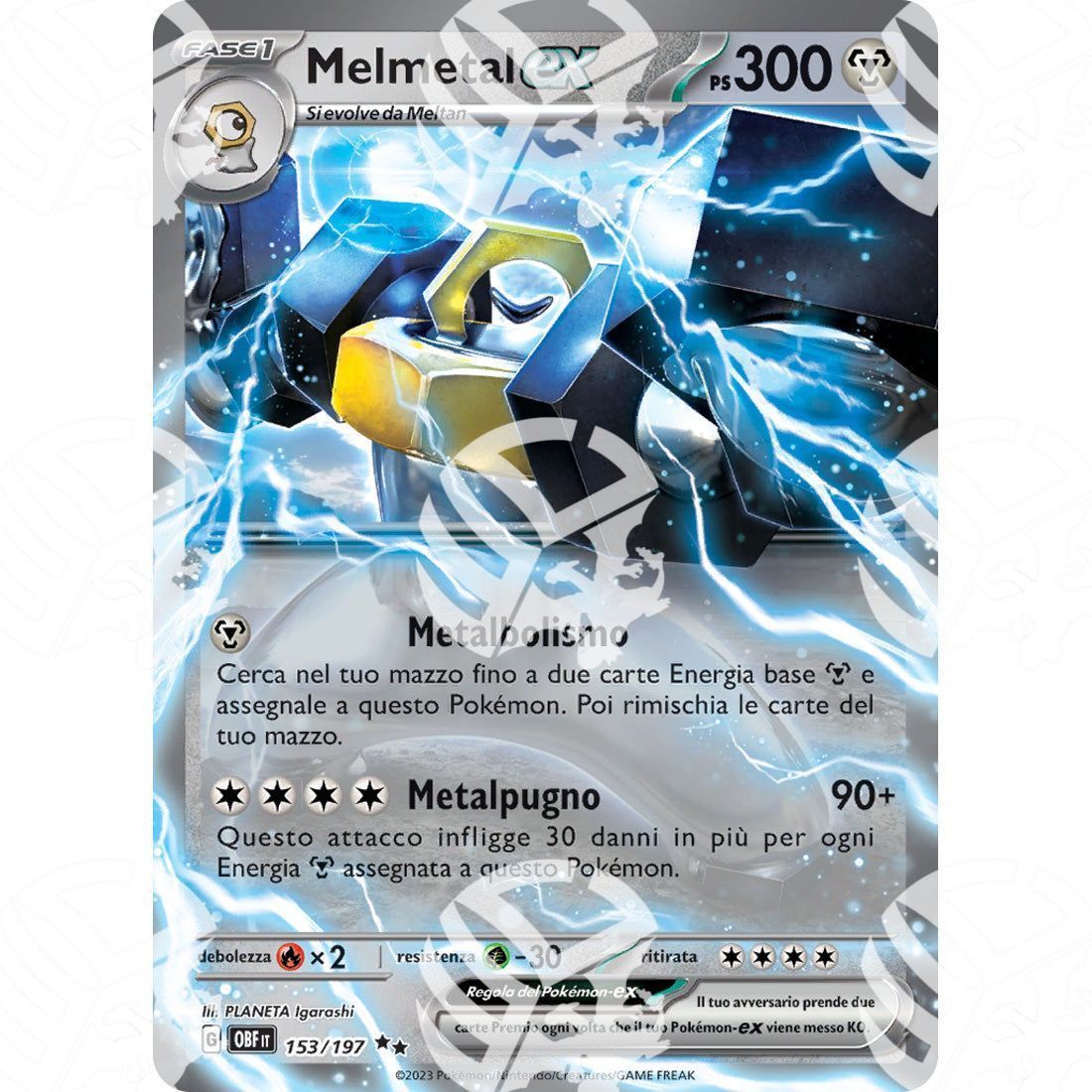 Ossidiana Infuocata - Melmetal ex - 153/197 - Warcard - Ossidiana Infuocata - Melmetal ex - 153/197 i prezzi più bassi sul mercato, solo da www.warcardshop.com! Carte singole, box, buste e mazzi.