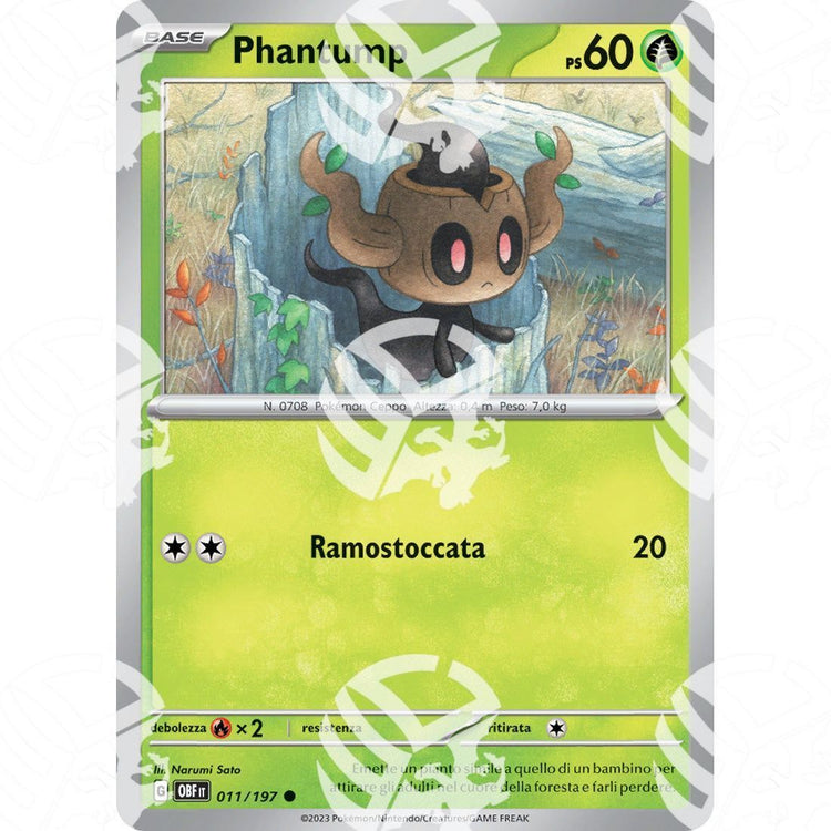 Ossidiana Infuocata - Phantump - 011/197 - Warcard - Ossidiana Infuocata - Phantump - 011/197 i prezzi più bassi sul mercato, solo da www.warcardshop.com! Carte singole, box, buste e mazzi.