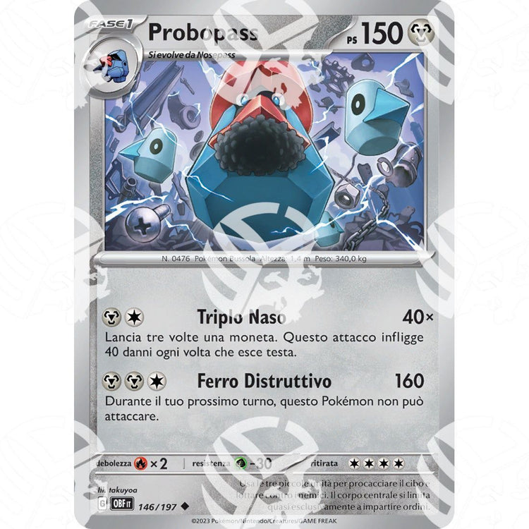 Ossidiana Infuocata - Probopass - 146/197 - Warcard - Ossidiana Infuocata - Probopass - 146/197 i prezzi più bassi sul mercato, solo da www.warcardshop.com! Carte singole, box, buste e mazzi.
