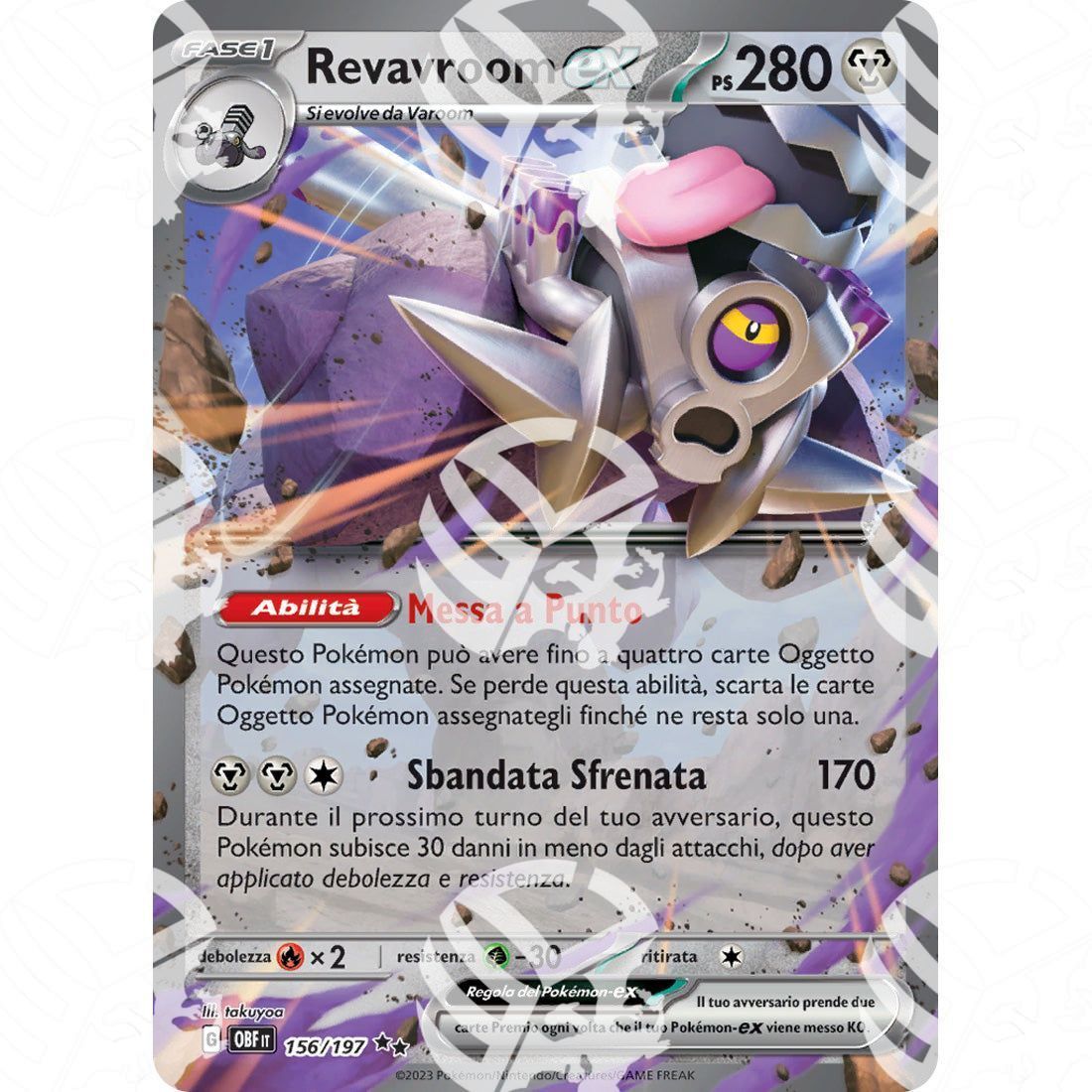 Ossidiana Infuocata - Revavroom ex - 156/197 - Warcard - Ossidiana Infuocata - Revavroom ex - 156/197 i prezzi più bassi sul mercato, solo da www.warcardshop.com! Carte singole, box, buste e mazzi.