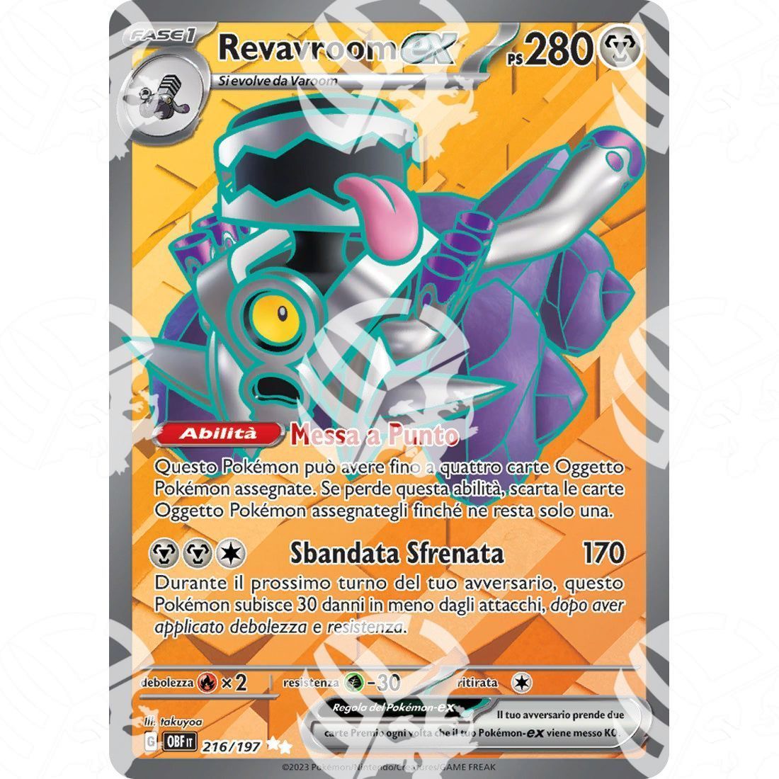 Ossidiana Infuocata - Revavroom ex - 216/197 - Warcard - Ossidiana Infuocata - Revavroom ex - 216/197 i prezzi più bassi sul mercato, solo da www.warcardshop.com! Carte singole, box, buste e mazzi.