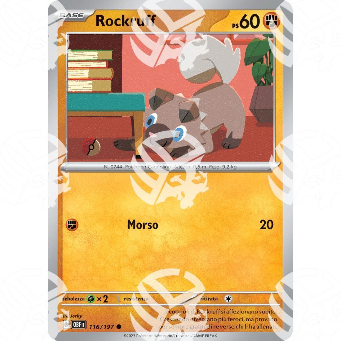 Ossidiana Infuocata - Rockruff - 116/197 - Warcard - Ossidiana Infuocata - Rockruff - 116/197 i prezzi più bassi sul mercato, solo da www.warcardshop.com! Carte singole, box, buste e mazzi.