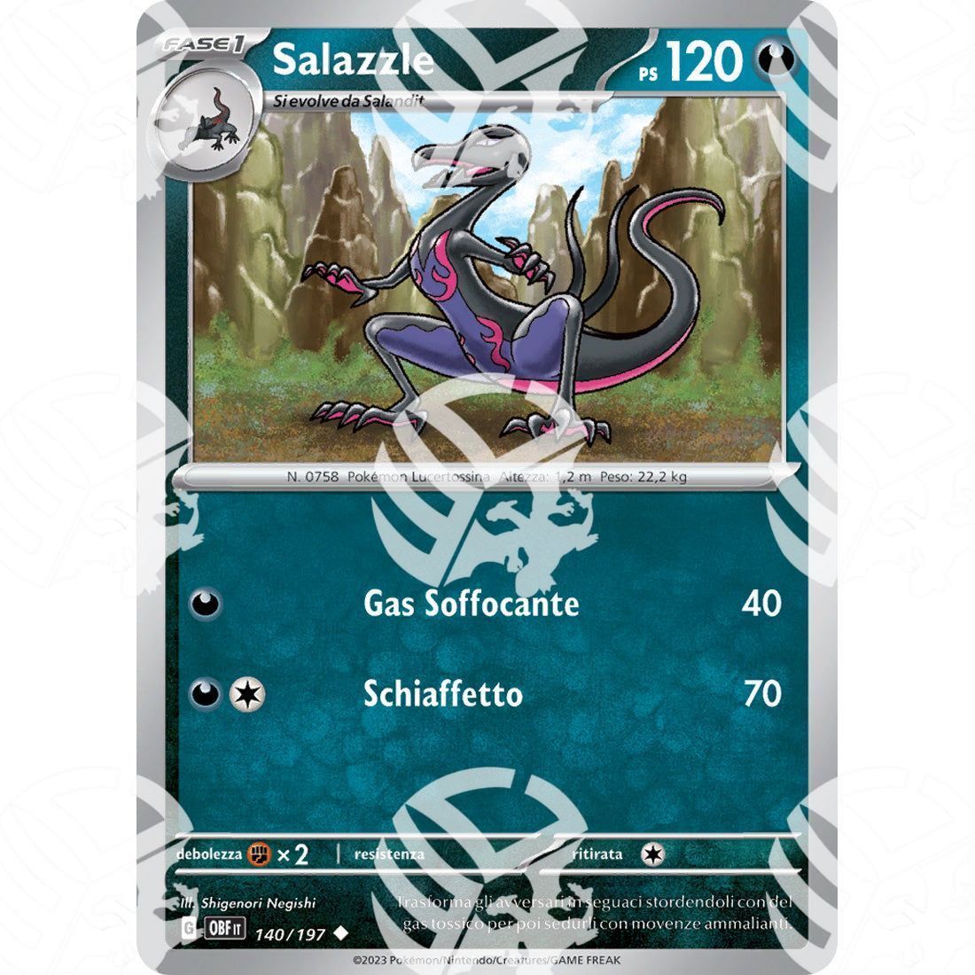 Ossidiana Infuocata - Salazzle - 140/197 - Warcard - Ossidiana Infuocata - Salazzle - 140/197 i prezzi più bassi sul mercato, solo da www.warcardshop.com! Carte singole, box, buste e mazzi.
