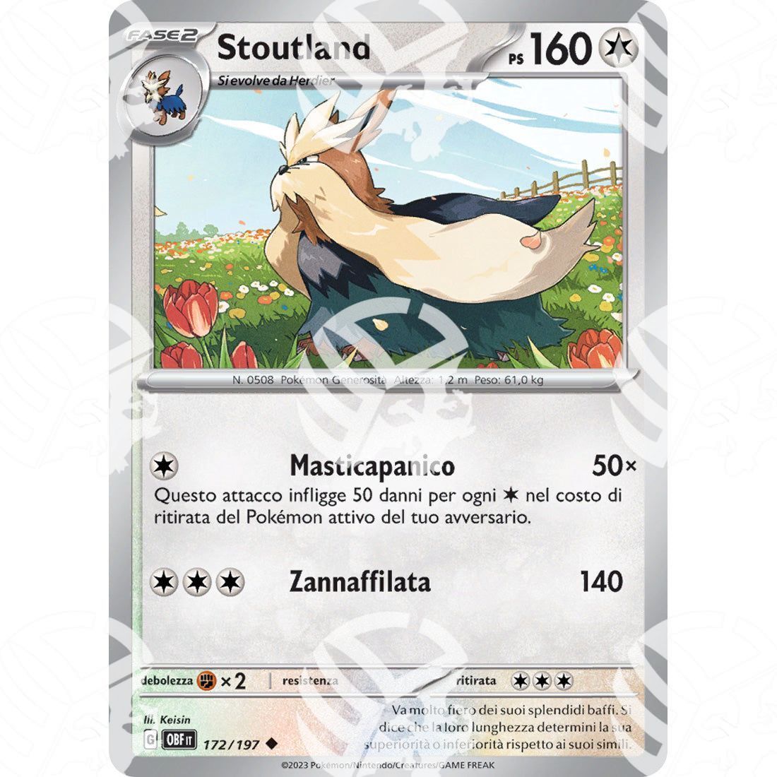 Ossidiana Infuocata - Stoutland - 172/197 - Warcard - Ossidiana Infuocata - Stoutland - 172/197 i prezzi più bassi sul mercato, solo da www.warcardshop.com! Carte singole, box, buste e mazzi.
