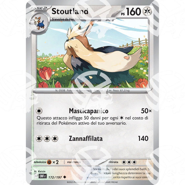 Ossidiana Infuocata - Stoutland - 172/197 - Warcard - Ossidiana Infuocata - Stoutland - 172/197 i prezzi più bassi sul mercato, solo da www.warcardshop.com! Carte singole, box, buste e mazzi.