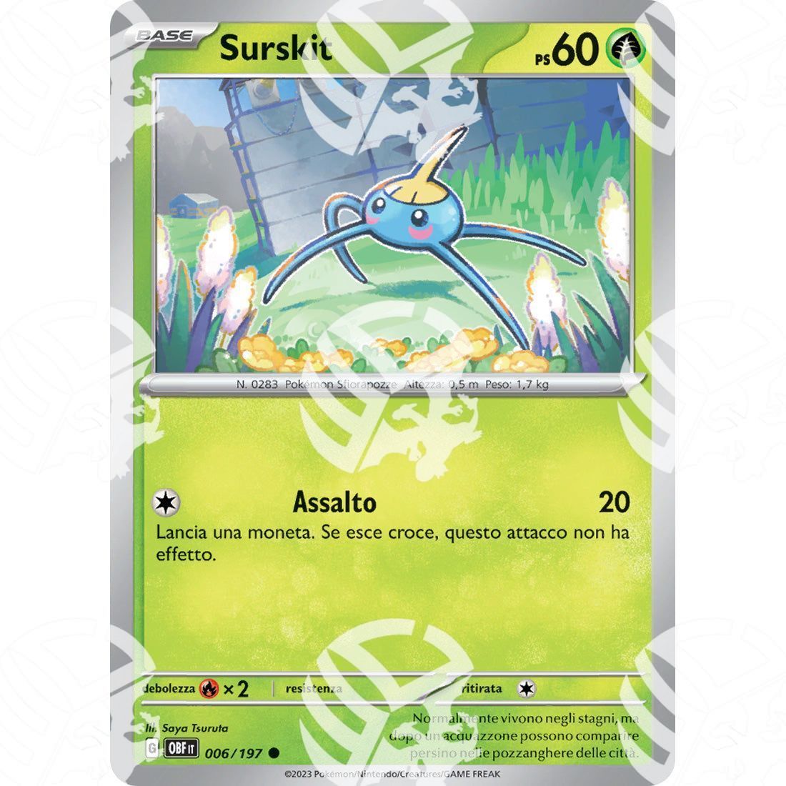 Ossidiana Infuocata - Surskit - 006/197 - Warcard - Ossidiana Infuocata - Surskit - 006/197 i prezzi più bassi sul mercato, solo da www.warcardshop.com! Carte singole, box, buste e mazzi.