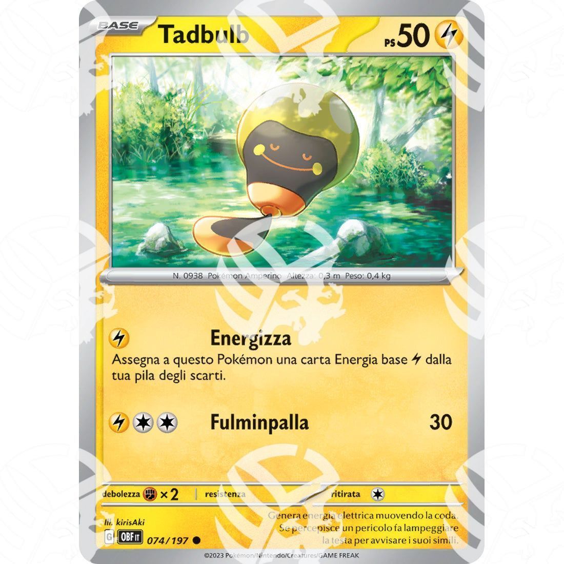 Ossidiana Infuocata - Tadbulb - 074/197 - Warcard - Ossidiana Infuocata - Tadbulb - 074/197 i prezzi più bassi sul mercato, solo da www.warcardshop.com! Carte singole, box, buste e mazzi.