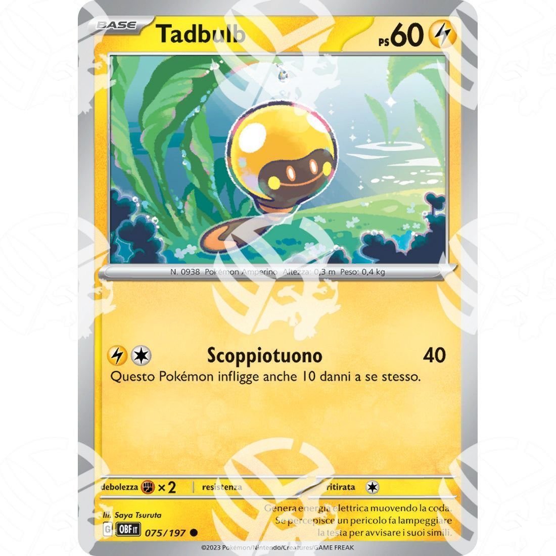 Ossidiana Infuocata - Tadbulb - 075/197 - Warcard - Ossidiana Infuocata - Tadbulb - 075/197 i prezzi più bassi sul mercato, solo da www.warcardshop.com! Carte singole, box, buste e mazzi.