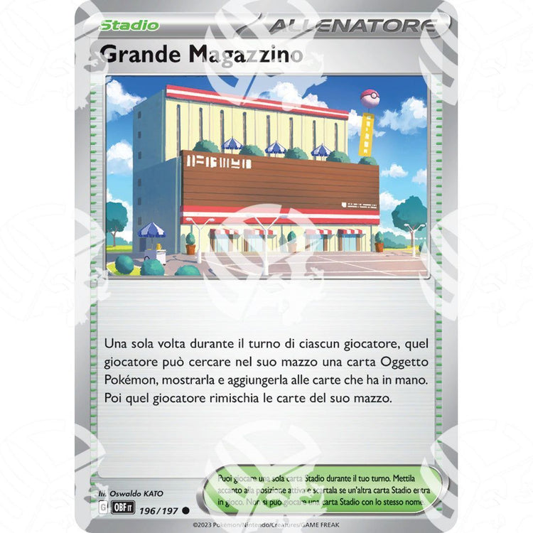 Ossidiana Infuocata - Town Store - 196/197 - Warcard - Ossidiana Infuocata - Town Store - 196/197 i prezzi più bassi sul mercato, solo da www.warcardshop.com! Carte singole, box, buste e mazzi.