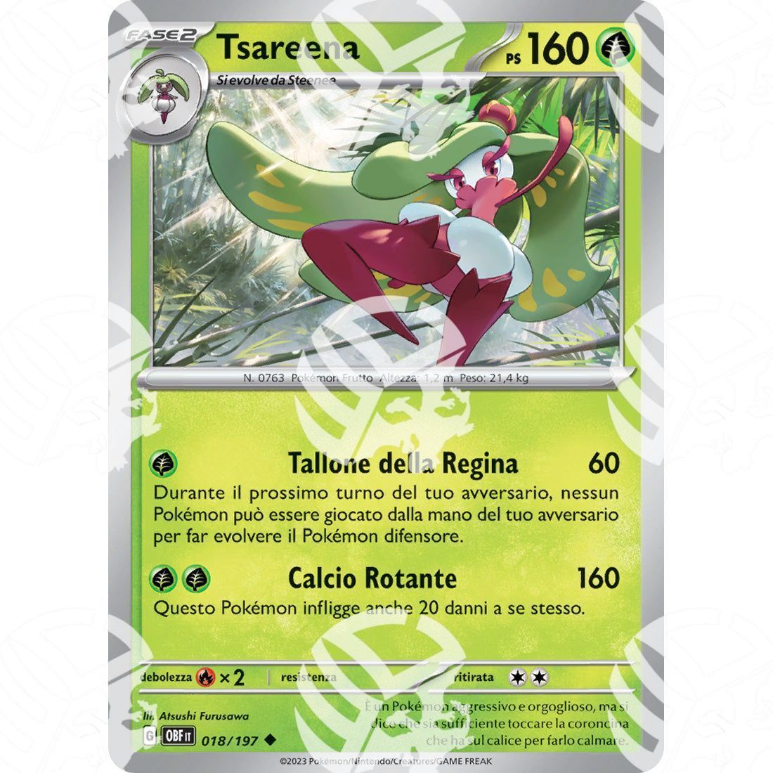 Ossidiana Infuocata - Tsareena - 018/197 - Warcard - Ossidiana Infuocata - Tsareena - 018/197 i prezzi più bassi sul mercato, solo da www.warcardshop.com! Carte singole, box, buste e mazzi.