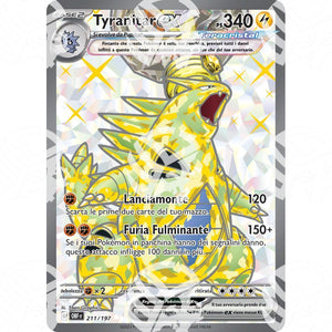Ossidiana Infuocata - Tyranitar ex - 211/197 - Warcard - Ossidiana Infuocata - Tyranitar ex - 211/197 i prezzi più bassi sul mercato, solo da www.warcardshop.com! Carte singole, box, buste e mazzi.