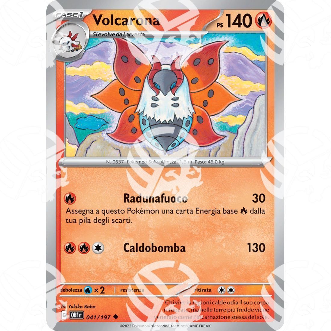 Ossidiana Infuocata - Volcarona - 041/197 - Warcard - Ossidiana Infuocata - Volcarona - 041/197 i prezzi più bassi sul mercato, solo da www.warcardshop.com! Carte singole, box, buste e mazzi.