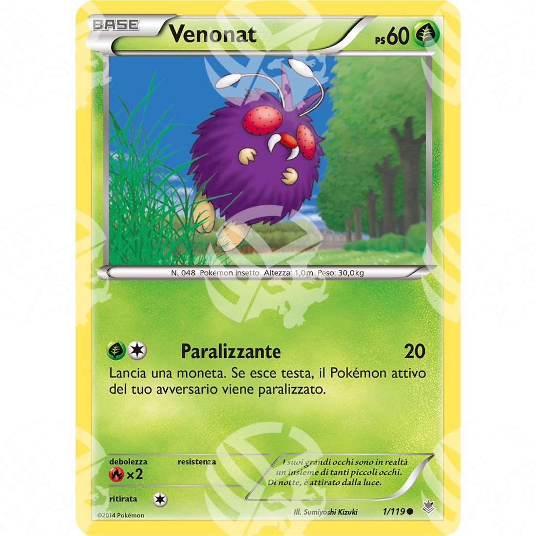 Forze Spettrali - Venonat - 1/119 - Warcard - Forze Spettrali - Venonat - 1/119 i prezzi più bassi sul mercato, solo da www.warcardshop.com! Carte singole, box, buste e mazzi.