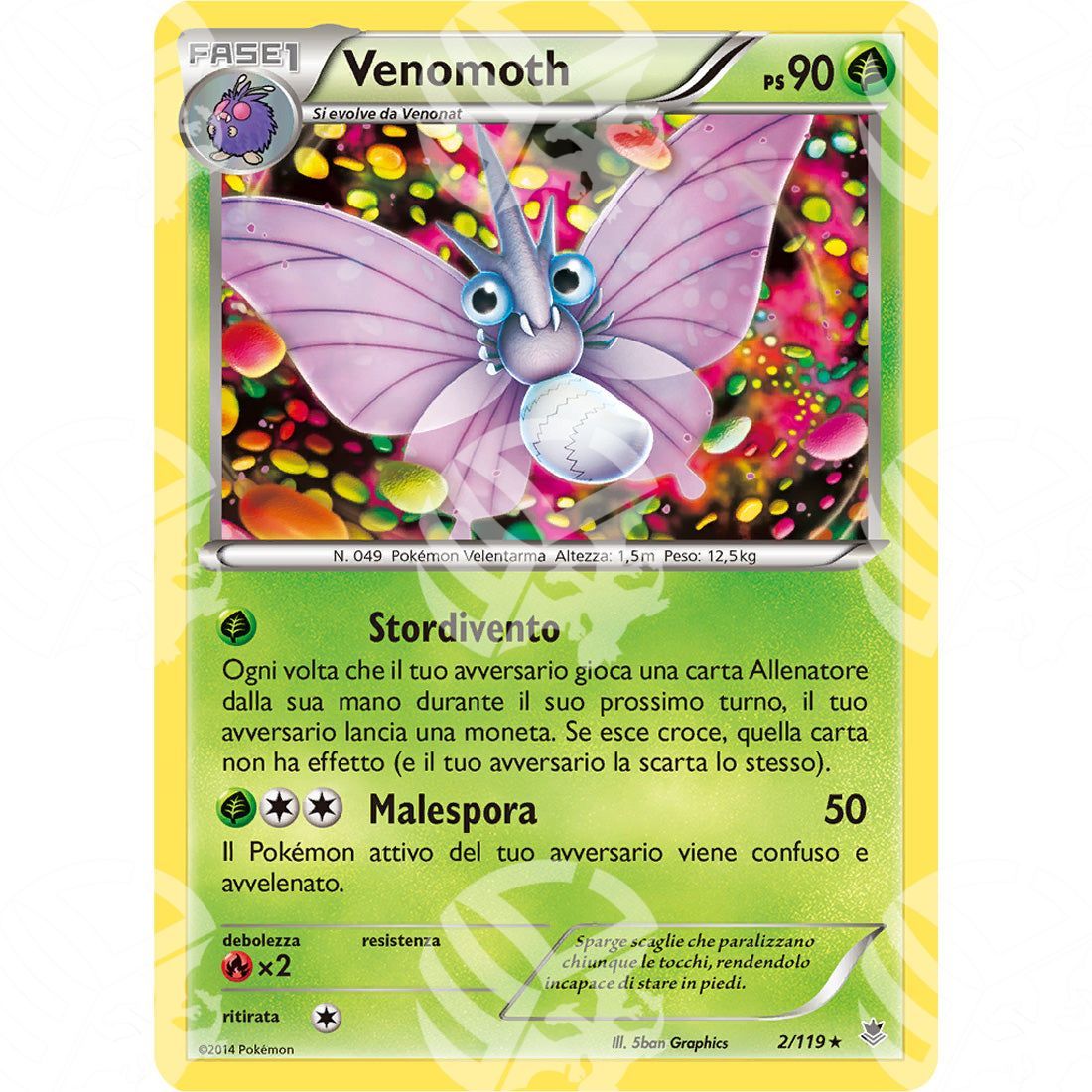 Forze Spettrali - Venomoth - 2/119 - Warcard - Forze Spettrali - Venomoth - 2/119 i prezzi più bassi sul mercato, solo da www.warcardshop.com! Carte singole, box, buste e mazzi.
