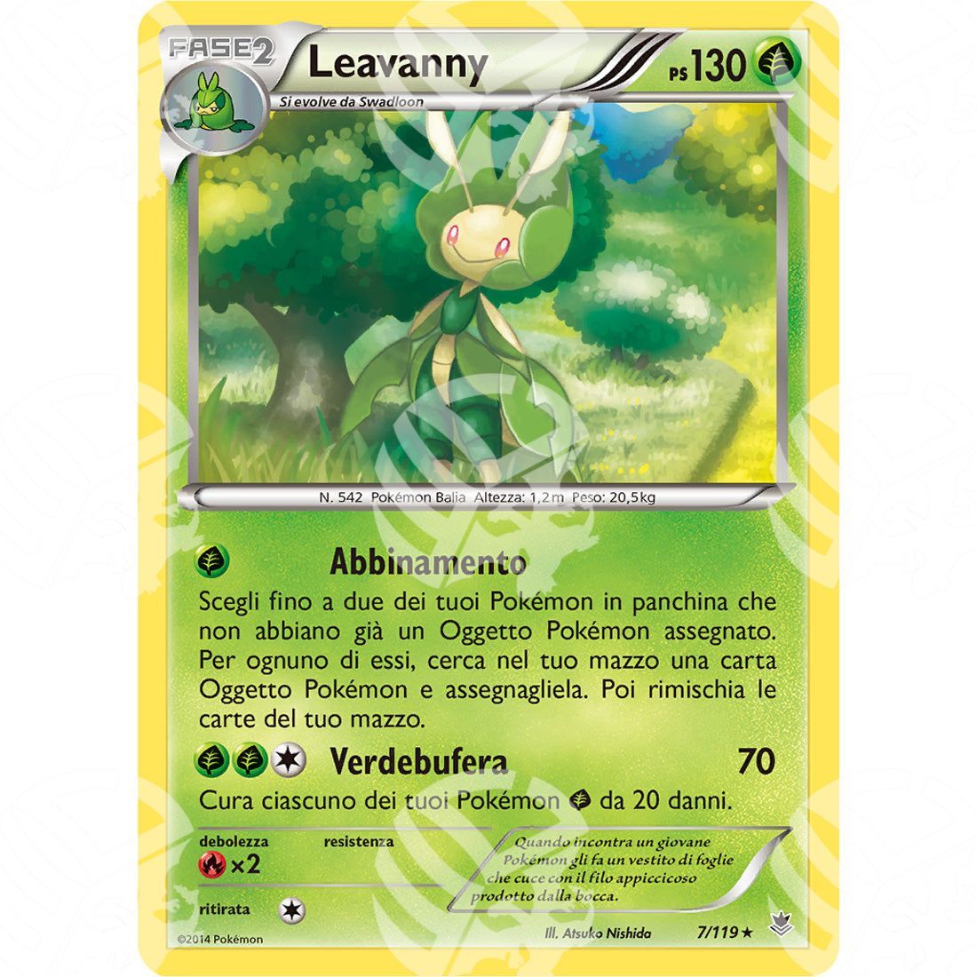 Forze Spettrali - Leavanny - 7/119 - Warcard - Forze Spettrali - Leavanny - 7/119 i prezzi più bassi sul mercato, solo da www.warcardshop.com! Carte singole, box, buste e mazzi.
