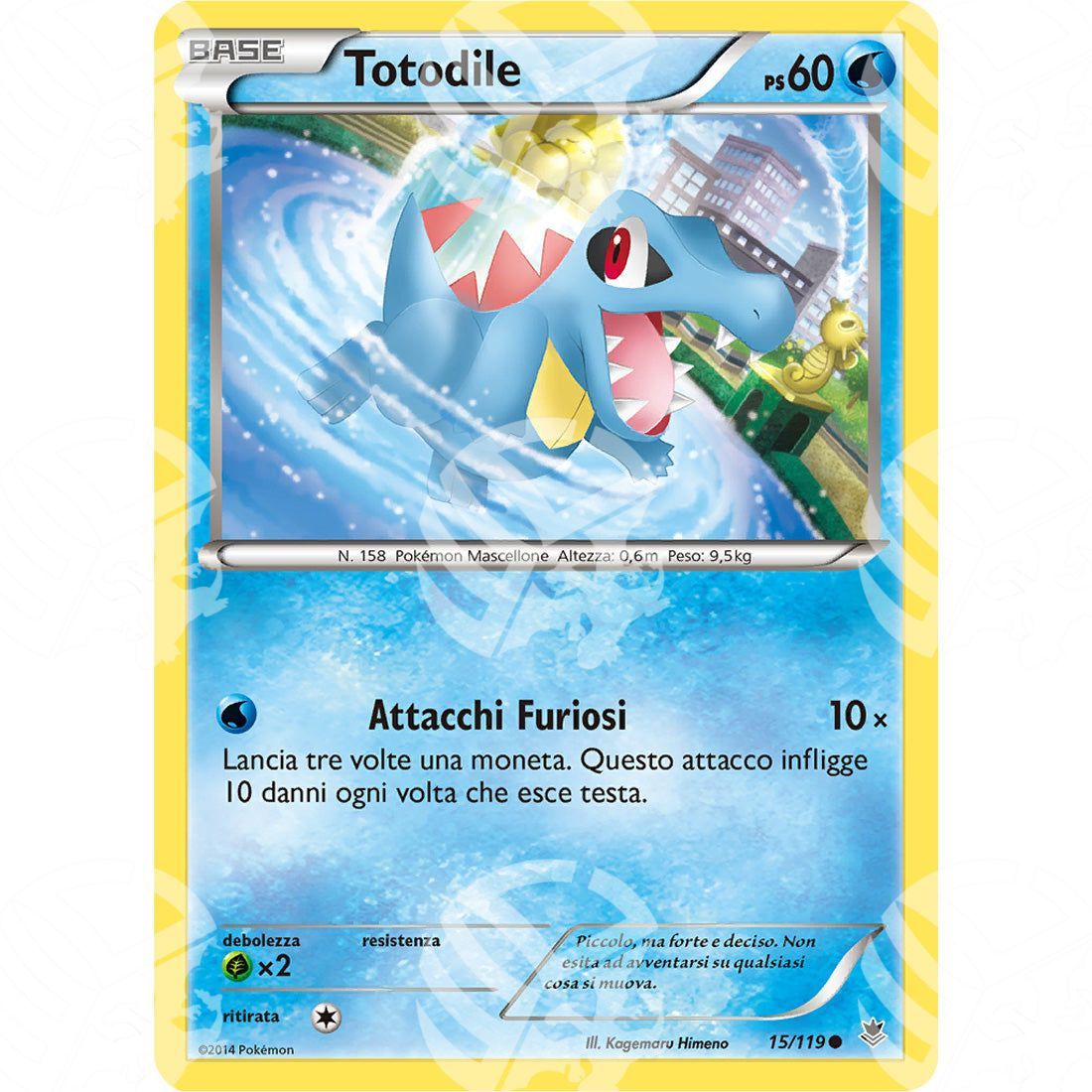 Forze Spettrali - Totodile - 15/119 - Warcard - Forze Spettrali - Totodile - 15/119 i prezzi più bassi sul mercato, solo da www.warcardshop.com! Carte singole, box, buste e mazzi.