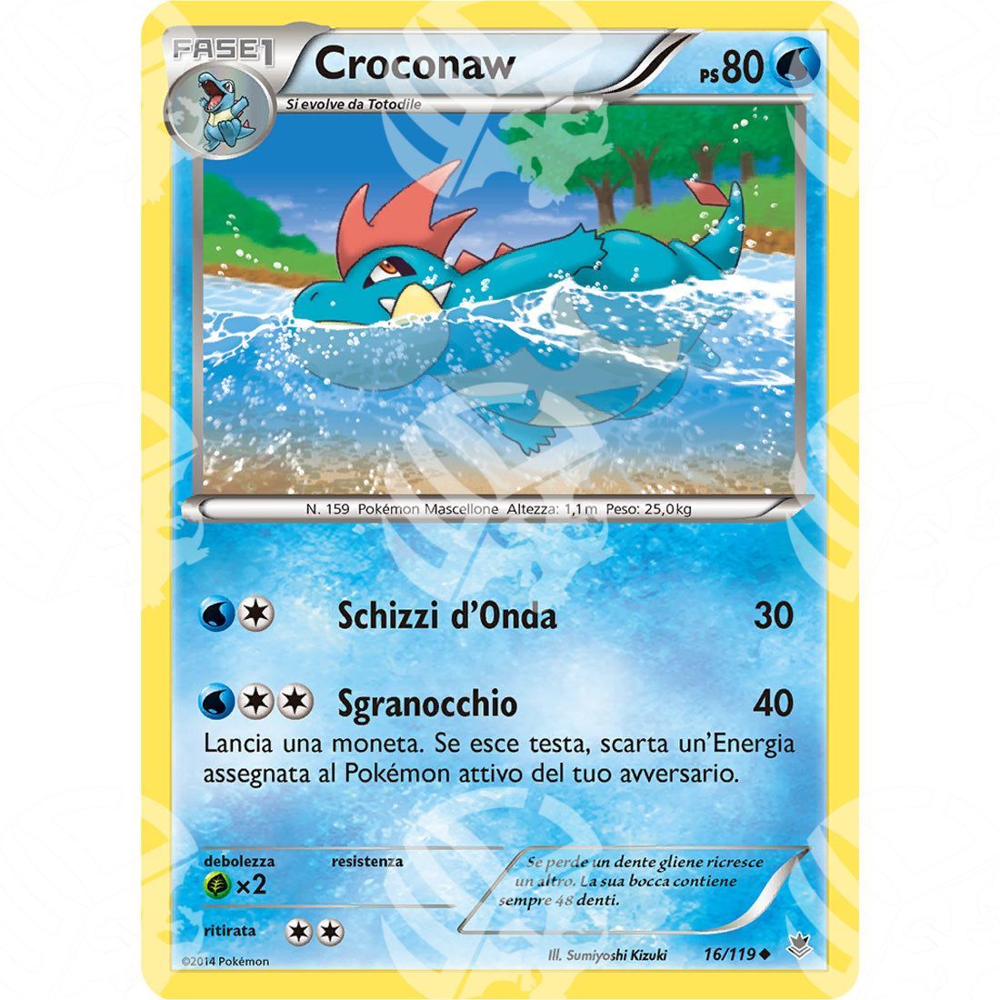 Forze Spettrali - Croconaw - 16/119 - Warcard - Forze Spettrali - Croconaw - 16/119 i prezzi più bassi sul mercato, solo da www.warcardshop.com! Carte singole, box, buste e mazzi.