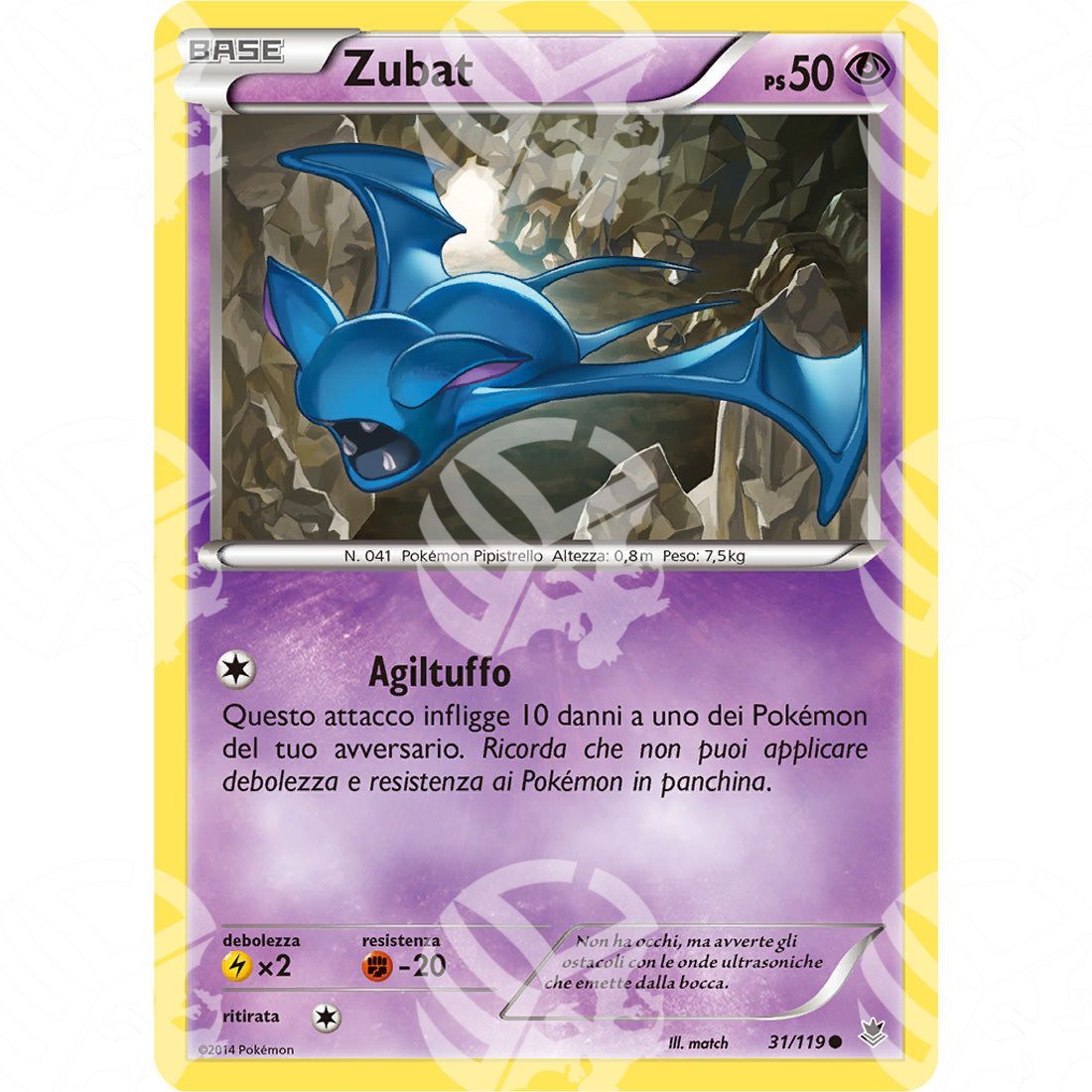 Forze Spettrali - Zubat - 31/119 - Warcard - Forze Spettrali - Zubat - 31/119 i prezzi più bassi sul mercato, solo da www.warcardshop.com! Carte singole, box, buste e mazzi.