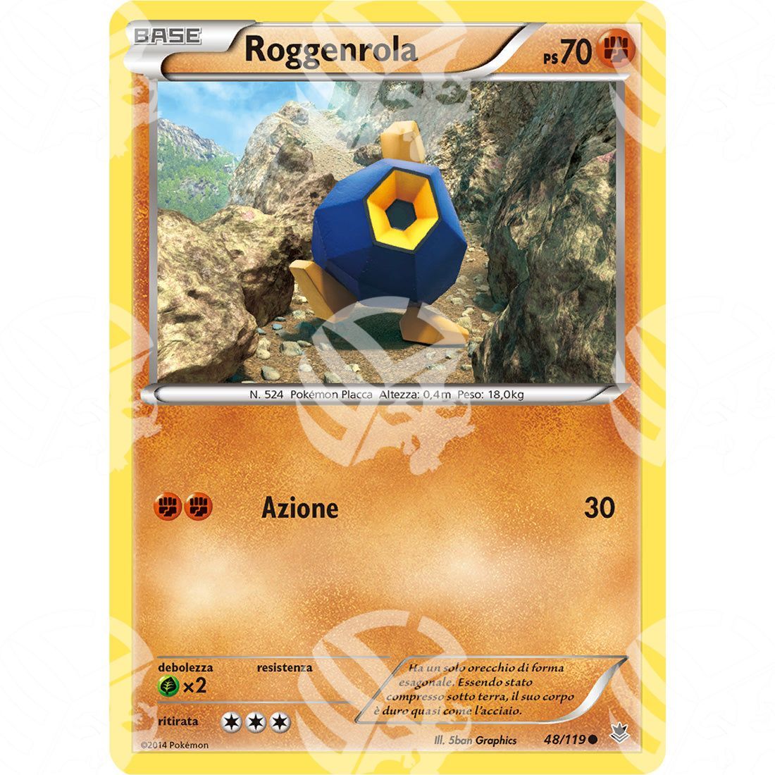 Forze Spettrali - Roggenrola - 48/119 - Warcard - Forze Spettrali - Roggenrola - 48/119 i prezzi più bassi sul mercato, solo da www.warcardshop.com! Carte singole, box, buste e mazzi.