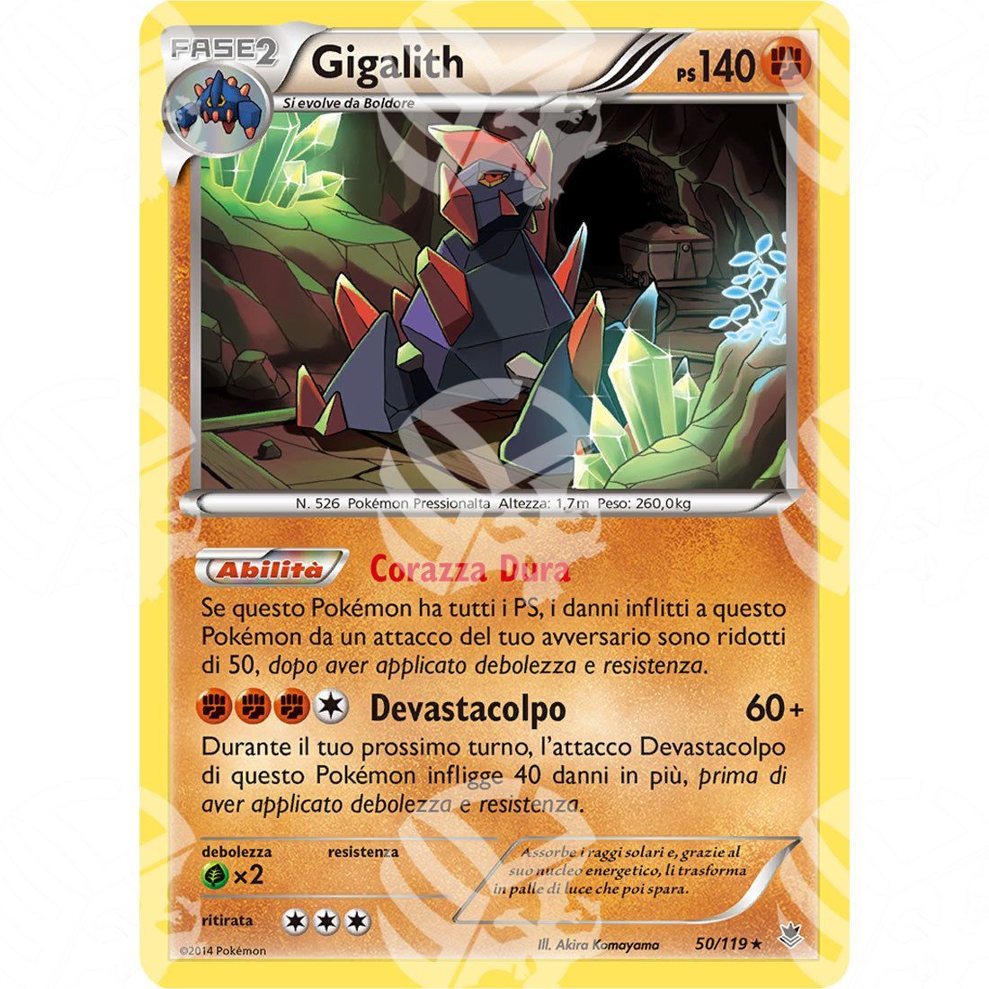Forze Spettrali - Gigalith - Holo Rare 50/119 - Warcard - Forze Spettrali - Gigalith - Holo Rare 50/119 i prezzi più bassi sul mercato, solo da www.warcardshop.com! Carte singole, box, buste e mazzi.