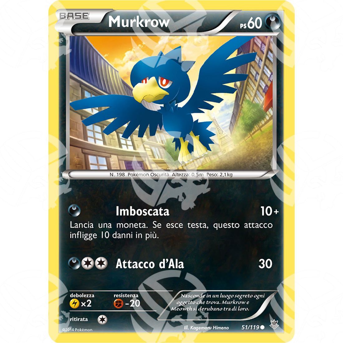 Forze Spettrali - Murkrow - 51/119 - Warcard - Forze Spettrali - Murkrow - 51/119 i prezzi più bassi sul mercato, solo da www.warcardshop.com! Carte singole, box, buste e mazzi.