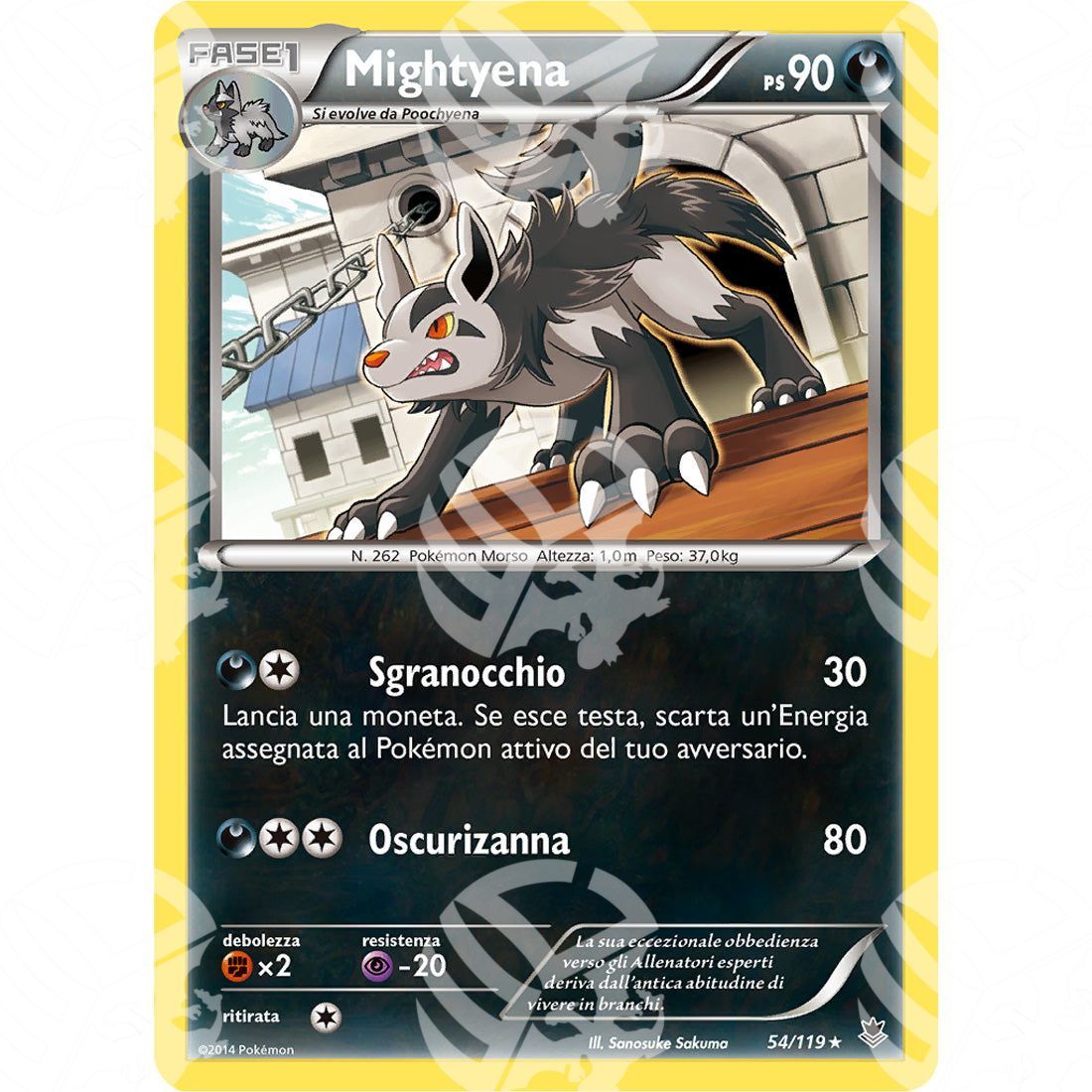 Forze Spettrali - Mightyena - 54/119 - Warcard - Forze Spettrali - Mightyena - 54/119 i prezzi più bassi sul mercato, solo da www.warcardshop.com! Carte singole, box, buste e mazzi.