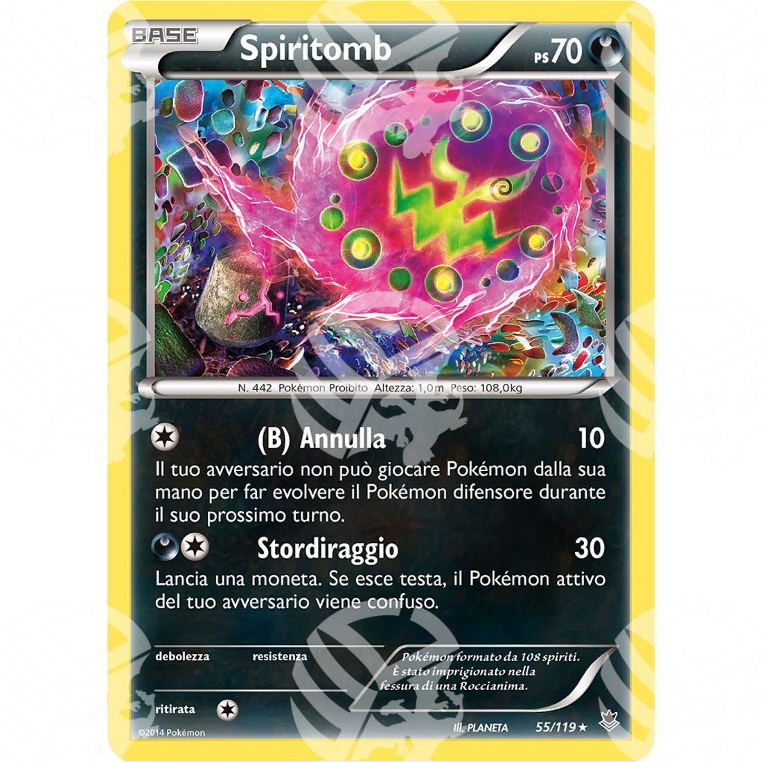 Forze Spettrali - Spiritomb - 55/119 - Warcard - Forze Spettrali - Spiritomb - 55/119 i prezzi più bassi sul mercato, solo da www.warcardshop.com! Carte singole, box, buste e mazzi.
