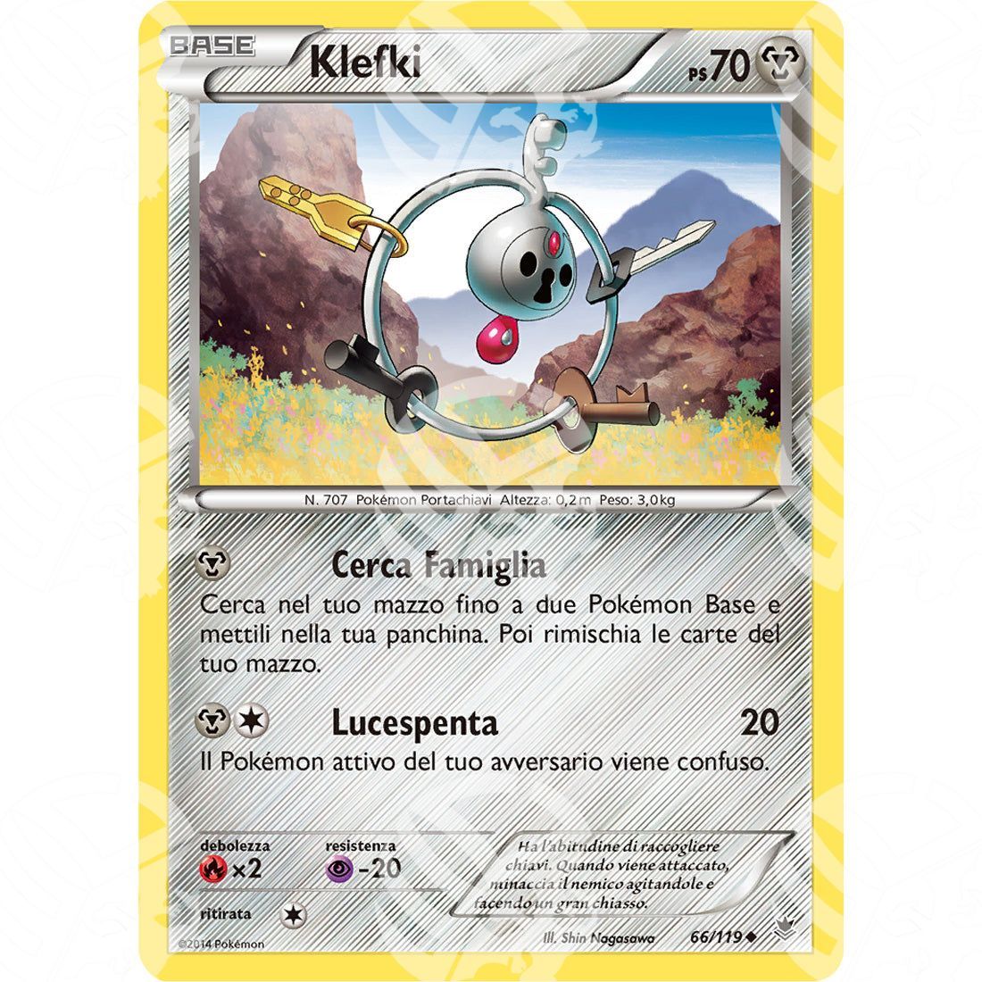 Forze Spettrali - Klefki - 66/119 - Warcard - Forze Spettrali - Klefki - 66/119 i prezzi più bassi sul mercato, solo da www.warcardshop.com! Carte singole, box, buste e mazzi.
