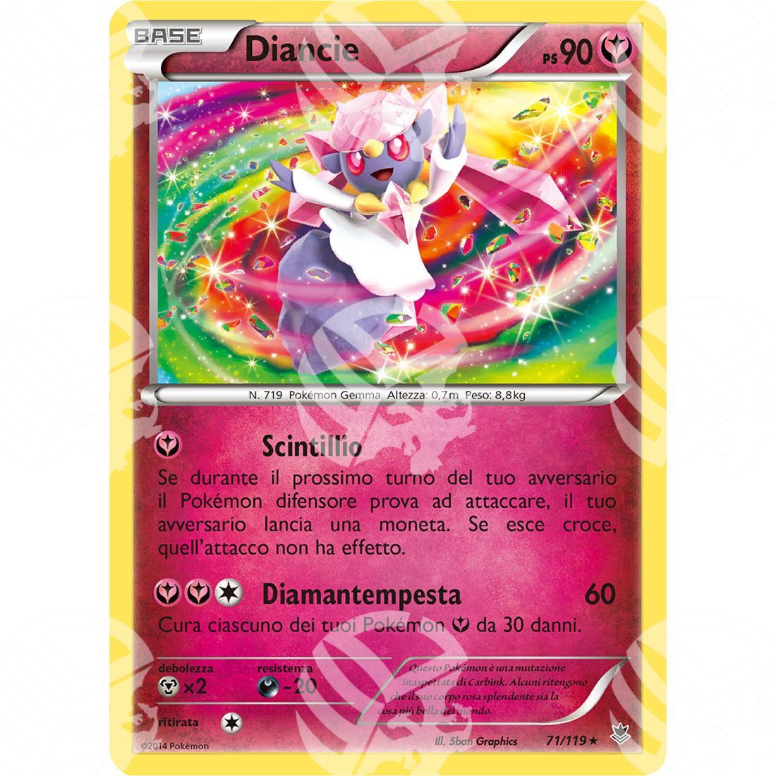 Forze Spettrali - Diancie - Holo Rare 71/119 - Warcard - Forze Spettrali - Diancie - Holo Rare 71/119 i prezzi più bassi sul mercato, solo da www.warcardshop.com! Carte singole, box, buste e mazzi.