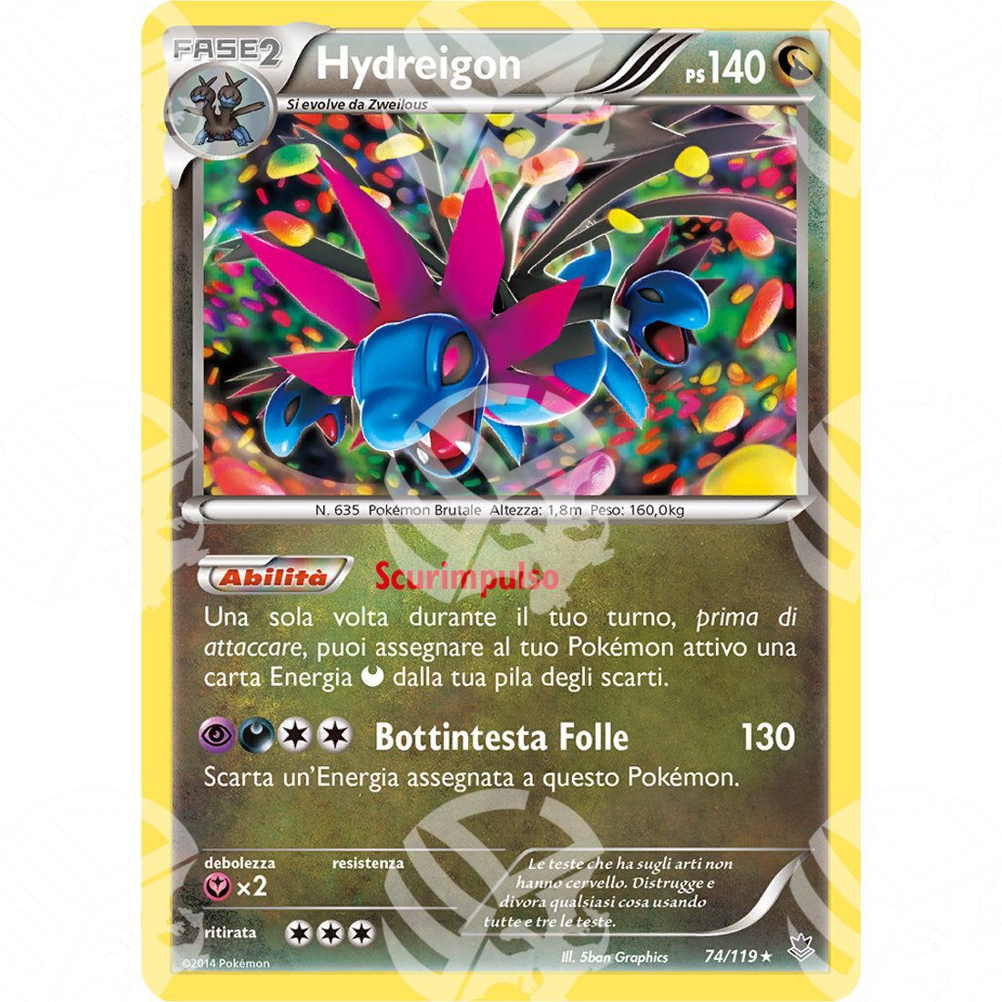Forze Spettrali - Hydreigon - Holo Rare 74/119 - Warcard - Forze Spettrali - Hydreigon - Holo Rare 74/119 i prezzi più bassi sul mercato, solo da www.warcardshop.com! Carte singole, box, buste e mazzi.