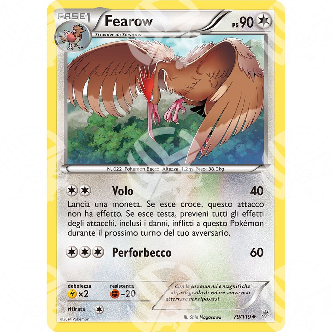 Forze Spettrali - Fearow - 79/119 - Warcard - Forze Spettrali - Fearow - 79/119 i prezzi più bassi sul mercato, solo da www.warcardshop.com! Carte singole, box, buste e mazzi.