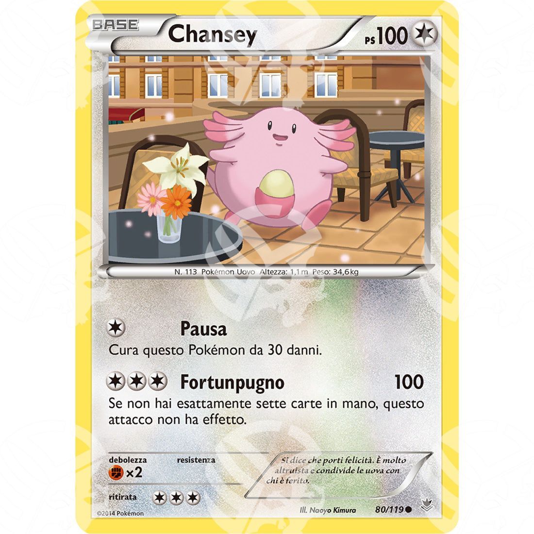 Forze Spettrali - Chansey - 80/119 - Warcard - Forze Spettrali - Chansey - 80/119 i prezzi più bassi sul mercato, solo da www.warcardshop.com! Carte singole, box, buste e mazzi.
