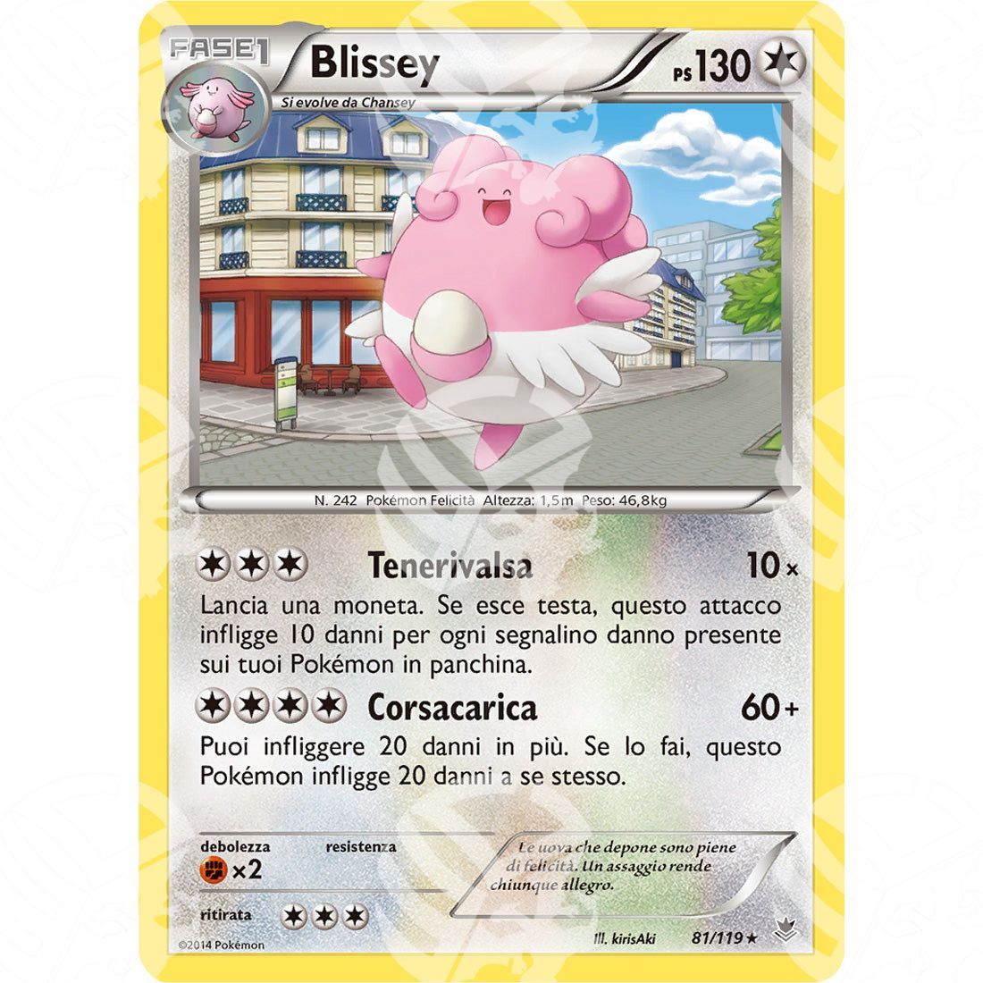 Forze Spettrali - Blissey - 81/119 - Warcard - Forze Spettrali - Blissey - 81/119 i prezzi più bassi sul mercato, solo da www.warcardshop.com! Carte singole, box, buste e mazzi.