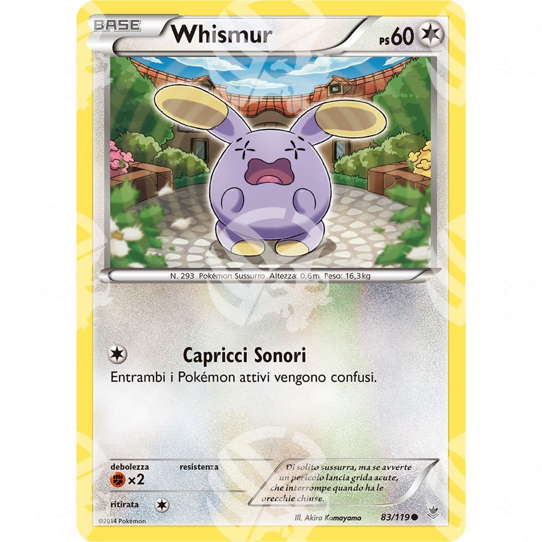Forze Spettrali - Whismur - 83/119 - Warcard - Forze Spettrali - Whismur - 83/119 i prezzi più bassi sul mercato, solo da www.warcardshop.com! Carte singole, box, buste e mazzi.