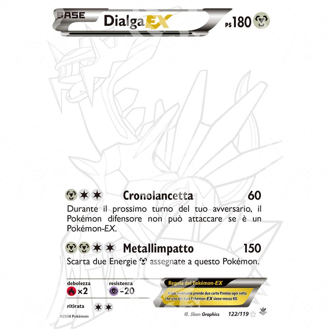 Forze Spettrali - Dialga EX - Secret Rare 122/119 - Warcard - Forze Spettrali - Dialga EX - Secret Rare 122/119 i prezzi più bassi sul mercato, solo da www.warcardshop.com! Carte singole, box, buste e mazzi.