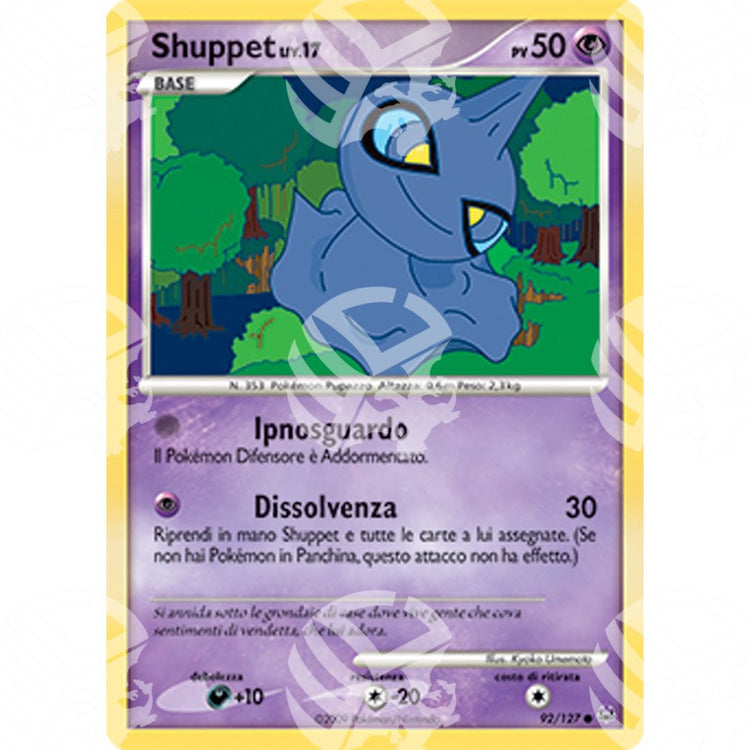 Platino - Shuppet Lv.17 - 092/127 - Warcard - Platino - Shuppet Lv.17 - 092/127 i prezzi più bassi sul mercato, solo da www.warcardshop.com! Carte singole, box, buste e mazzi.