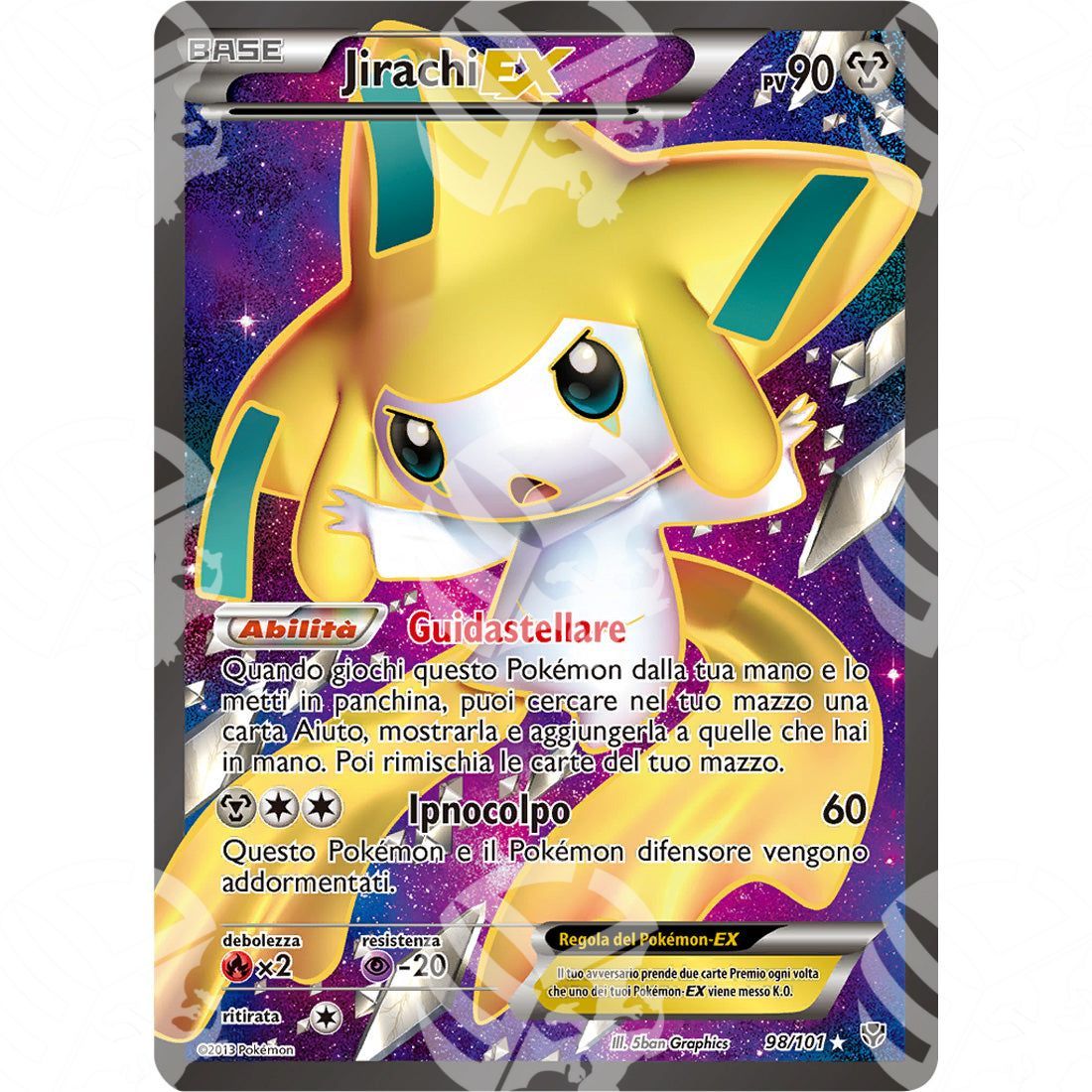 Esplosione Plasma - Jirachi EX - Ultra Rare 98/101 - Warcard - Esplosione Plasma - Jirachi EX - Ultra Rare 98/101 i prezzi più bassi sul mercato, solo da www.warcardshop.com! Carte singole, box, buste e mazzi.