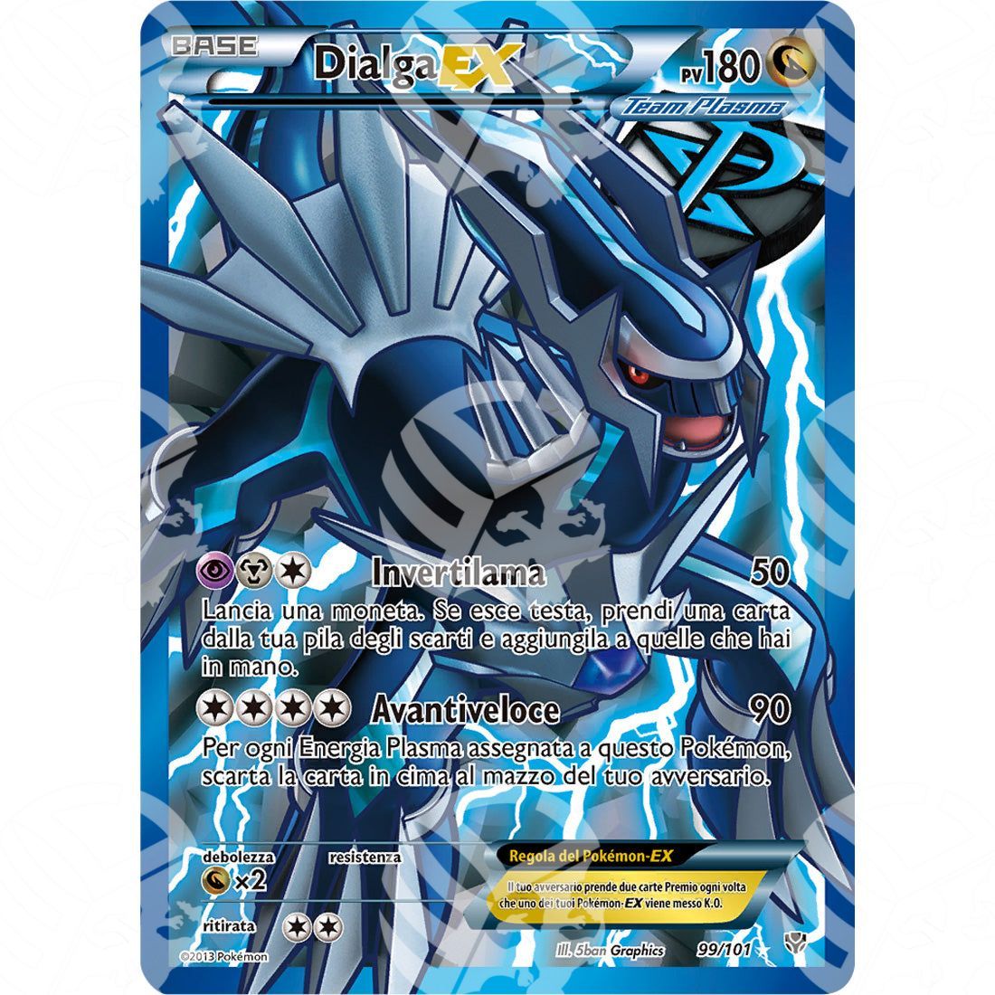 Esplosione Plasma - Dialga EX - Ultra Rare 99/101 - Warcard - Esplosione Plasma - Dialga EX - Ultra Rare 99/101 i prezzi più bassi sul mercato, solo da www.warcardshop.com! Carte singole, box, buste e mazzi.