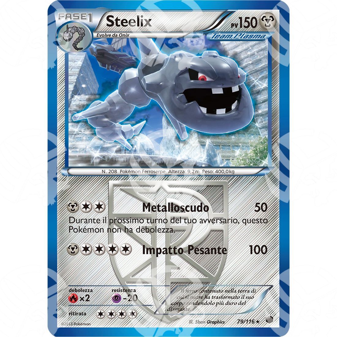Glaciazione Plasma - Steelix - 79/116 - Warcard - Glaciazione Plasma - Steelix - 79/116 i prezzi più bassi sul mercato, solo da www.warcardshop.com! Carte singole, box, buste e mazzi.