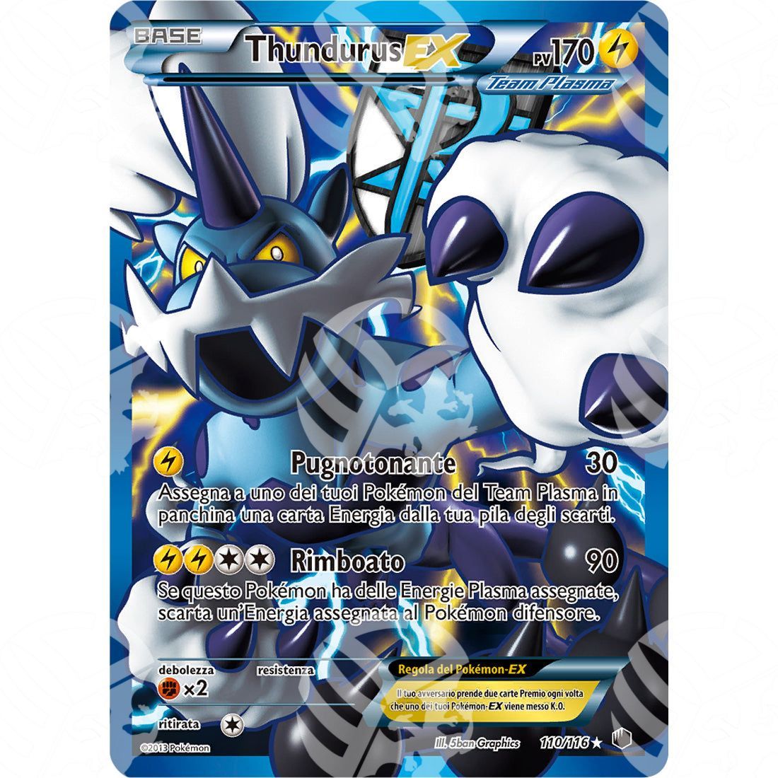 Glaciazione Plasma - Thundurus EX - Ultra Rare 110/116 - Warcard - Glaciazione Plasma - Thundurus EX - Ultra Rare 110/116 i prezzi più bassi sul mercato, solo da www.warcardshop.com! Carte singole, box, buste e mazzi.