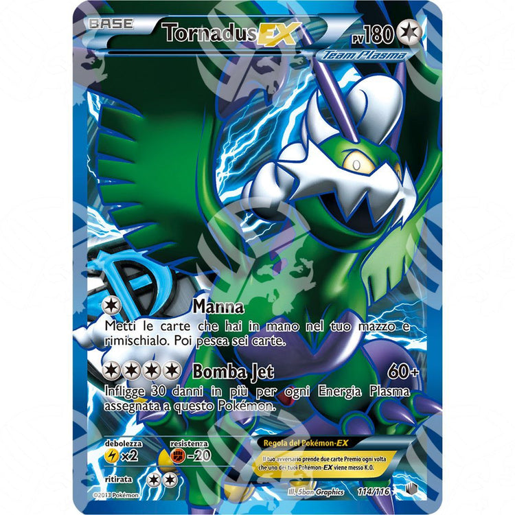 Glaciazione Plasma - Tornadus EX - Ultra Rare 114/116 - Warcard - Glaciazione Plasma - Tornadus EX - Ultra Rare 114/116 i prezzi più bassi sul mercato, solo da www.warcardshop.com! Carte singole, box, buste e mazzi.